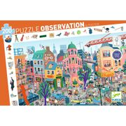 Observatiepuzzel De Stad 200 stuks - DJECO DJ07515