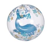 Ocean Dreams Strandbal 3D Figuur Blauw - LITTLE DUTCH 2012398