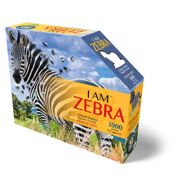 Puzzel I Am Zebra 1000 stuks - MADD CAPP 5127003