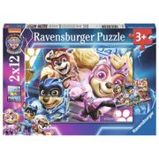 Puzzel Paw Patrol: The Mighty Movie 2 x 12 stuks - RAVENSBURGER 57214