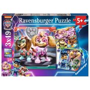 Puzzel Paw Patrol: The Mighty Movie - 3 x 49 stuks - RAVENSBURGER 57085