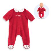 Pyjama Pétales de Cœurs voor pop 36 cm - COROLLE 141580