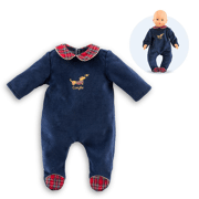 Pyjama Holidays voor Mon Grand Poupon pop 42 cm - COROLLE 160190