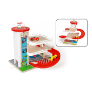 Houten Garage met contiloop en lift - Scratch 6181085