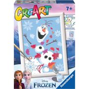 Schilderen op nummer Disney Frozen Vrolijke Olaf - RAVENSBURGER 201723