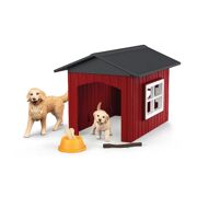 Schleich Hondenhok met Golden Retrievers - SCHLEICH 42722