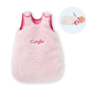 Slaapzak Pluche roze voor pop 30 cm - COROLLE 111150