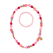 Souza Ketting en armband set Lyse hart - SOUZA 107563