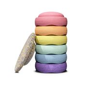 Super Confetti Rainbow Set pastel - Stapelstein 201602