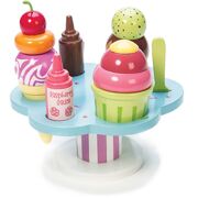 Honeybake Houten Set ijsjes Carlo's Gelato - Le Toy Van TV310