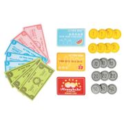 Set met speelgeld (munten, biljetten en kaarten) Honeybake - Le Toy Van TV319