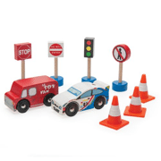 Road Set 'Route & toot' - Le Toy Van TV382