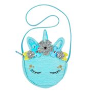 Tas Anette unicorn blauw - SOUZA 107083