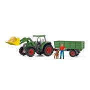 Tractor met aanhangwagen - SCHLEICH 42608