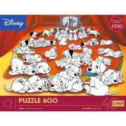 Puzzel 101 Dalmatians 600 stuks - TREFL 31537604