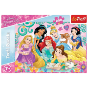 Puzzel 200 stuks Happy world of Princesses - Disney Princess - TREFL 31513268