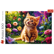 Puzzel 500 stuks Cute Kitty - TREFL 31537525