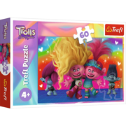 Puzzel 60 stuks Friendly Trolls - Universal Trolls 3 - TREFL 31517386