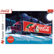 Puzzel Kerstkaravaan Coca Cola 1000 stuks - TREFL 31510941