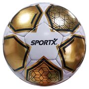 Voetbal Gold White Star Metallic 330-350gr - SportX 2015245