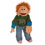 Handspeelpop Nino, jongen met pullover 65 cm - Living Puppets W250