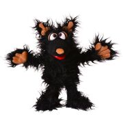 Handspeelpop Monster to go! Muffi Hapsweg 35 cm - Living Puppets W818