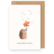 Wenskaart Kusje en knuffels voor jou! - Enfant Terrible LS3886
