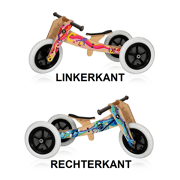 Wishbone Bike Music 3 in 1 houten loopfiets - WISH 2017