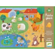 Reuzenpuzzels Marmoset en vrienden 4-6-9 stuks - Djeco DJ07114