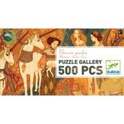 Puzzel & Poster Eenhoorntuin 500 stuks - Djeco DJ07624