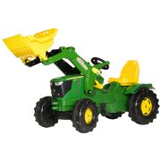 RollyFarmtrac John Deere 6210R Tractor + lader - Rollytoys 61 109 6