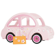 Houten auto voor poppenhuis Sophie's Auto - Le Toy Van ME041