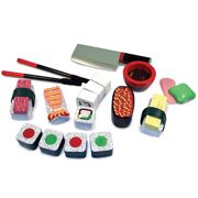 Melissa & Doug houten sushi set