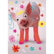 Wenskaart Prinses Piggy - DEC PR66274