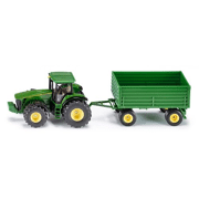 Tractor John Deere met aanhanger - SIKU 1953