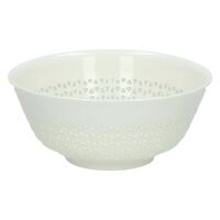  STRUCTURE - soup bowl - porcelain - DIA 15 x H 7 cm - white