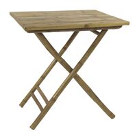  CÂY TRE - table - bamboo - L 70 x W 70 x H 75 cm