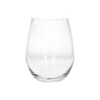  SIMPLE - vase - glass - DIA 20 x H 25 cm - clear