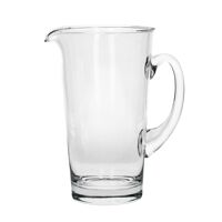  ZJEF  - glazen karaf - glas - H 23 cm - transparant