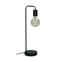  JAY - lampe de table - métal - L 13 x W 13 x H 48,5 cm - noir