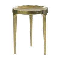  TRIP - coffee table - aluminium - DIA 40 x H 50 cm - gold