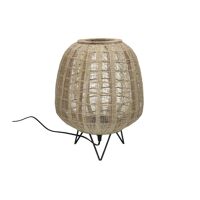  LOKKEN  - table lamp - bamboo - DIA 26,5 x H 34 cm - natural