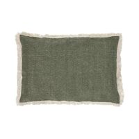  TUVI - cushion - cotton - L 50 x W 30 cm - green