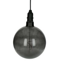  GLOW - lampe d'extérieur - verre / synthétique - DIA 20 cm - fumé