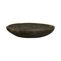  ONDA - schotel - paulownia hout - DIA 32 x H 4,5 cm - grijs