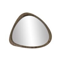  VIK - spiegel - mdf / grenen fineer - L 50 x W 4,5 x H 43 cm - taupe
