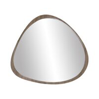  VIK - spiegel - mdf / grenen fineer - L 77 x W 4,5 x H 71 cm - taupe