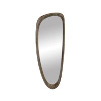  VIK - spiegel - mdf / grenen fineer - L 26 x W 4,5 x H 69 cm - taupe