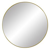  PALACE - spiegel - metaal - DIA 90 x H 3 cm  - goud
