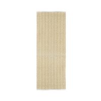  MEKNES - tapis - coton - L 200 x W 70 cm - jaune